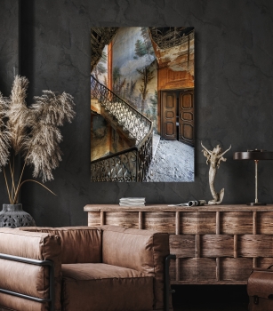 Preview: Fotokunst auf Alu-Dibond - When your world falls apart